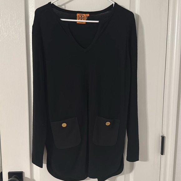Tory Burch Sweaters - Tory Burch long wool sweater. Size medium.